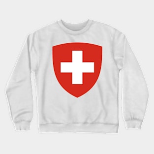 Coat of Arms of Switzerland (Pantone) Crewneck Sweatshirt